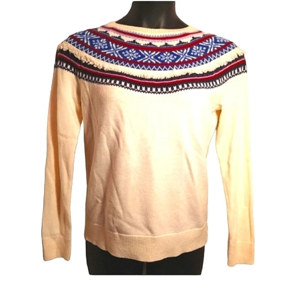 Talbot's Snowflake Sweater EUC ❤️ - Picture 1 of 9